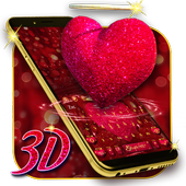 Lively ❤️Heart Love Keyboard Theme icon