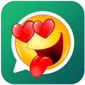 Emoji &amp; Love Stickers GIF for Chatting icon