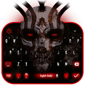 red skull theme totem icon