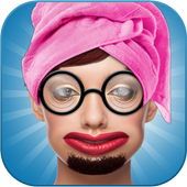 Face Art - Funny Face changer أيقونة