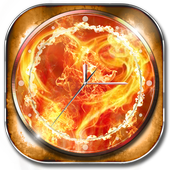 Fire Clock Widget icon