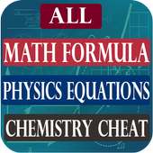 All Math ,Physics & Chemistry Formulas- All In One on 9Apps