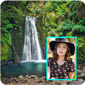 Water Fall Photo Frames icon