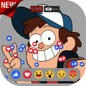 Live Reaction Frame For Facebook icon