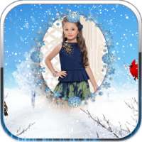 Snowfall Photo Frames on 9Apps