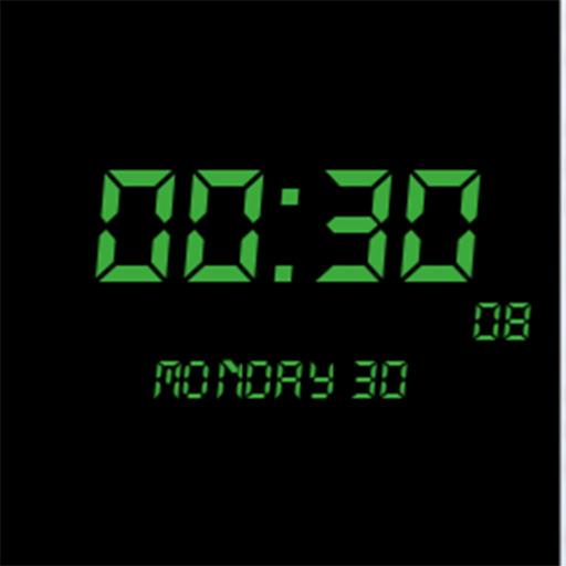 Nighttime clock icon