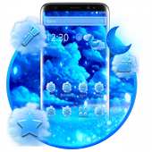 Blue Sky & Cloud Theme on 9Apps