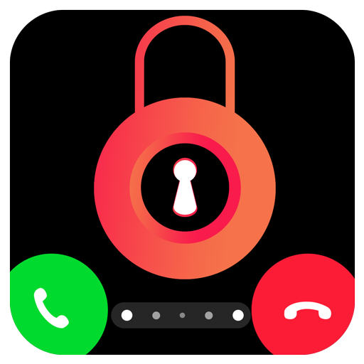 Incoming Outgoing Call Lock icon