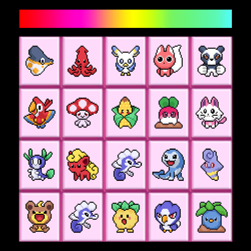 Connect Animals Pixel icon