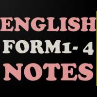 ENGLISH NOTES FORM 1- FORM 4 [KCSE STANDARDS]