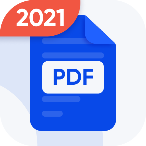 PDF Reader for Android new 2021 أيقونة