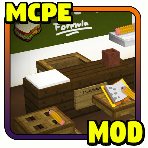 School Equipments Addon MCPE - Minecraft Mod icon