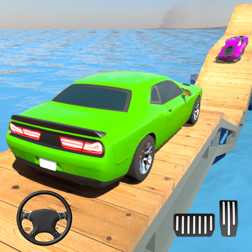 Tricky Car Stunts - Free Racing Stunt Car Games icon