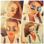 تركيب الصور مع بعض أيقونة