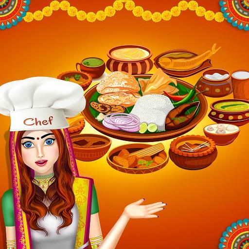 Indian Cookbook Chef Restaurant Cooking Kitchen icon