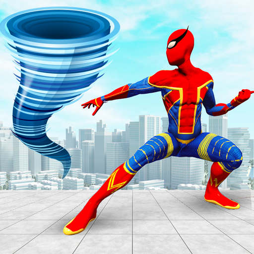 Rope Flying Hero Tornado Games icon