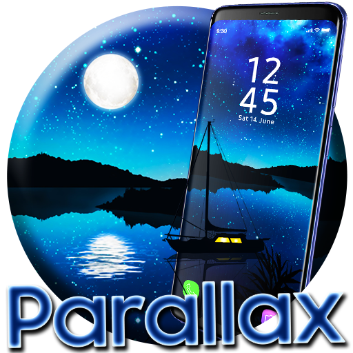 Moon Reflected in Water APUS Live Wallpaper icon