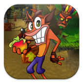 Crash Adventure Jungle Run icon