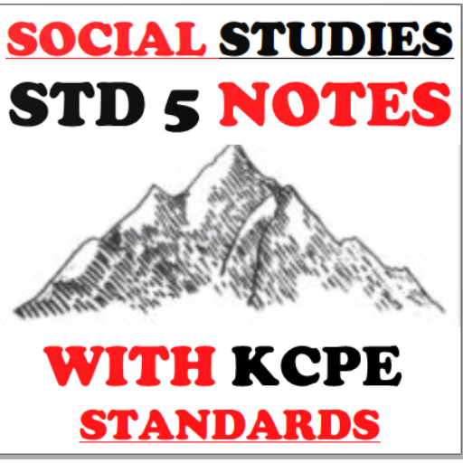 SOCIAL STUDIES  STD 5 NOTES WITH [KCPE STARNDARDS] icon