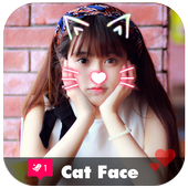 Cat Face Photo Filter - Frame icon
