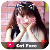 Cat Face Photo Filter - Frame on 9Apps