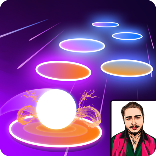 3D Ball Hop - Posty Rush Tiles أيقونة