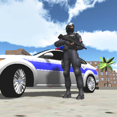Police Car Driver 3D icon