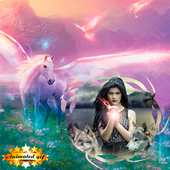 Fantasy GIF Photo Frames icon