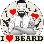 I Love Beard Theme icon