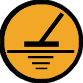 Gold and Metal Detector scanner icon