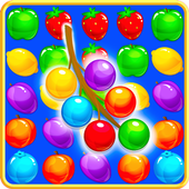 Fruit Games Burst Match 3 icon