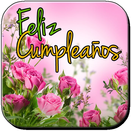 Feliz Cumpleaños Con Flores icon