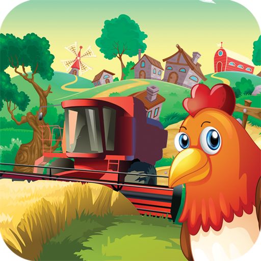 Modern farm world: Harvesting simulator icon