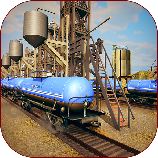 Oil Tanker Transporter Game: Pro Oil Train Driving icon