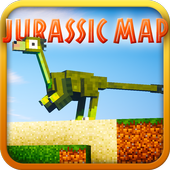 Jurassic Survival Map for Minecraft icon