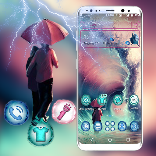 Sea Wave Launcher Theme icon