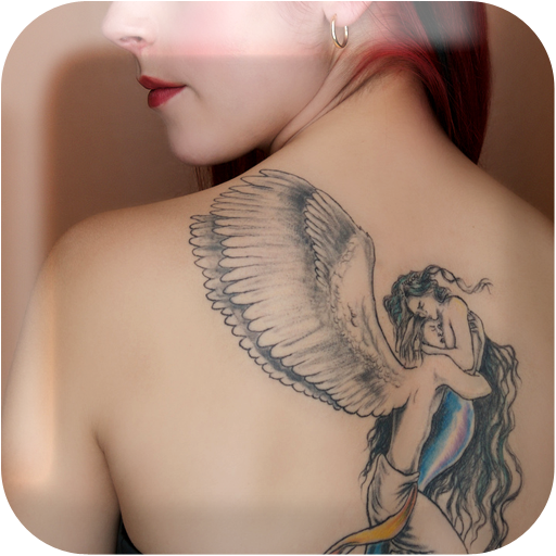 Angel Tattoo Wallpapers v1 - Tattoo Design Gallery icon