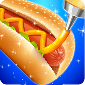 Hot Dog Maker : Street Food Cooking Games 2019 icon
