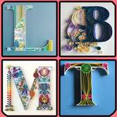 Quilling Paper Alphabets – Stylish Alphabet Design