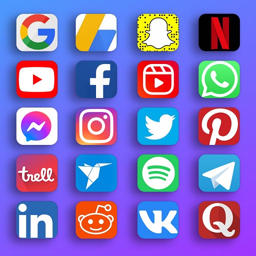 All In One Social Network App icon