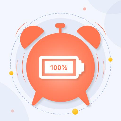 Full Battery Alert: Charger Removal Alarm icon