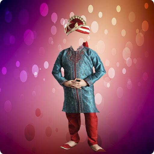 Sherwani Photo Suit - traditional sherwani editor icon