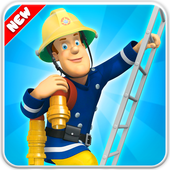 Fireman Super Hero icon