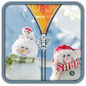 Snowman Zipper UnLock on 9Apps