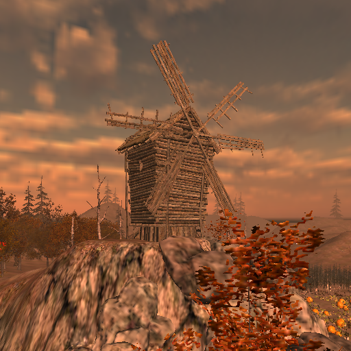 WINDMILL WID 3D FREE WALLPAPER icon