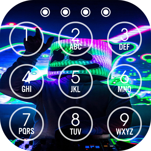 Electro House Music Lock Screen icon