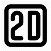 2 D Live icon