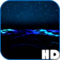 3D Blue Waves Live Wallpaper