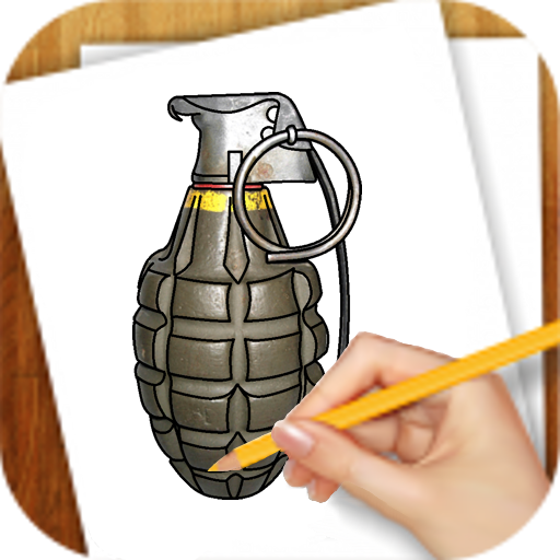 Learn to Draw Weapons أيقونة