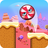 Red Candy Ball Adventure icon